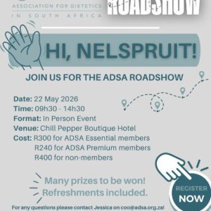 ADSA Roadshow Nelspruit - 22 May 2026