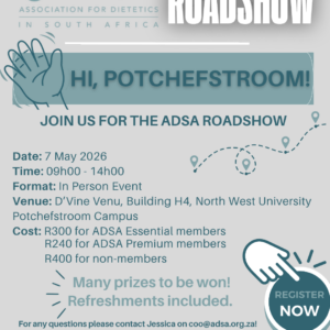 ADSA Roadshow Potchefstroom - 7 May 2026