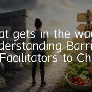 What gets in the way - Understanding Barriers and Facilitators to Change